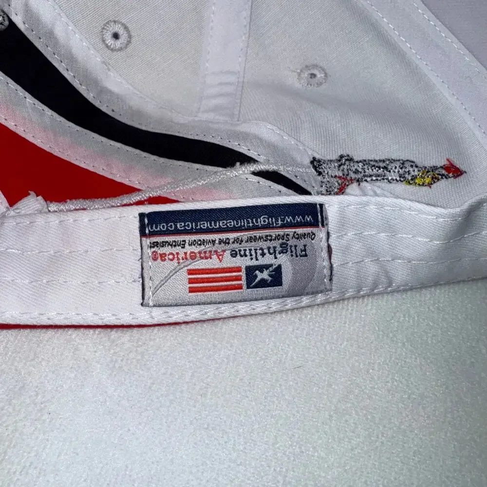 Thunderbirds Navy Military White/Red Baseball‎ Cap/Hat Flightline America